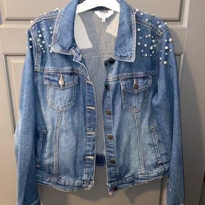 Crown & ivy jean jacket